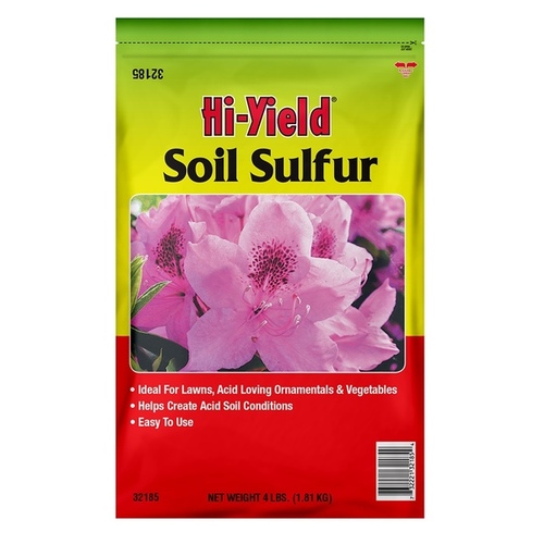 Hi-Yield 32185 Soil Sulphur 200 sq ft 4 lb