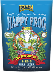 FoxFarm FX14630 Happy Frog Cavern Culture Guano Fertilizer, 1-12-0 Formula, 4-Lbs.