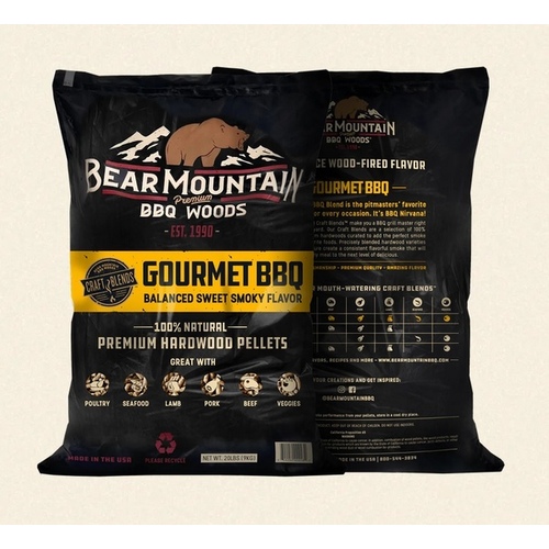 Bear Mountain Gourmet BBQ Grill Pellets - 20lbs.