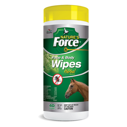 MANNA PRO PRODUCTS LLC 1030092 Nature's Force Face and Body Wipes