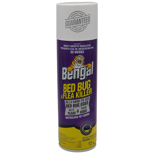 Bedbug and Flea Killer, Liquid, Spray Application, 17.5 oz Bottle - pack of 12