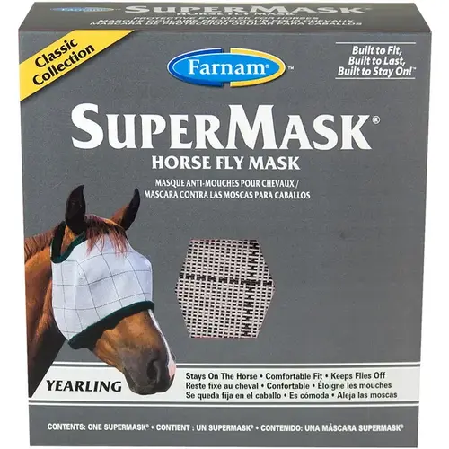 SuperMask II Horse Fly Mask Classic Collection (Yearling)