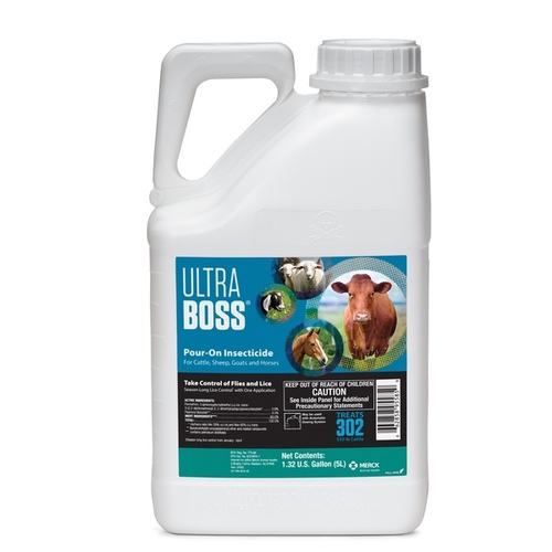 SAFEGUARD 007-526001 ULTRA BOSS POUR-ON INSECTICIDE - 5 LITERS