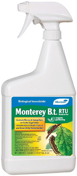 Monterey LG 6338 Insect Killer B.t. RTU Organic Liquid 32 oz