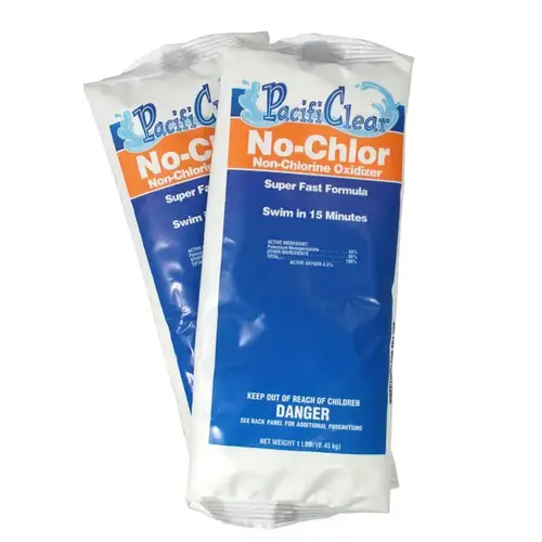 PacifiClear F024001012PC No-Chlorine Pool Chemical, 1 lb Bag, Granular, Chloramine