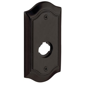 5-2/3" Bethpage Privacy Rose Pair Oil Rubbed Bronze Finish
