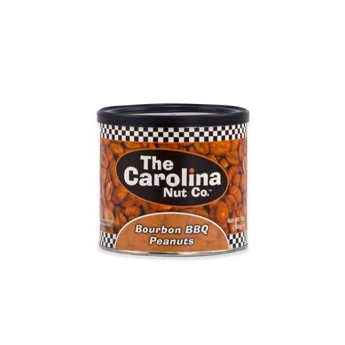 The Carolina Nut Company 11007-XCP6 Peanuts Bourbon BBQ 12 oz Can - pack of 6