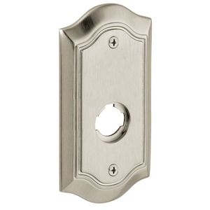 5-2/3" Bethpage Single Dummy Rose Satin Nickel Finish