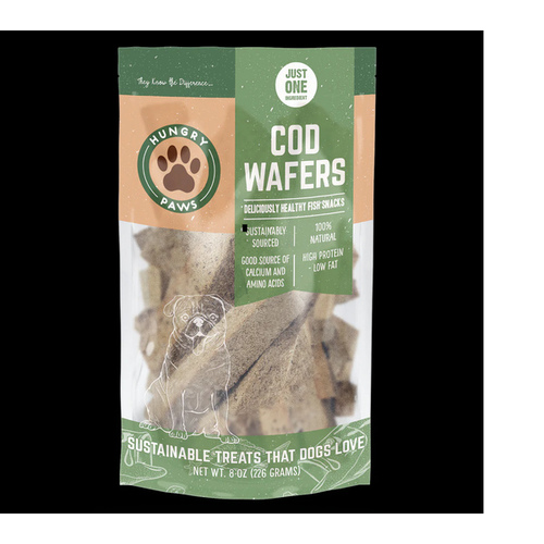 Hungry Paws HP153 Cod Wafer Dog Treat 8oz