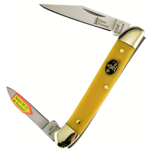 FROST CUTLERY COMPANY SW-216Y FROST CUTLERY LITTLE COPPERHEAD YELLOW