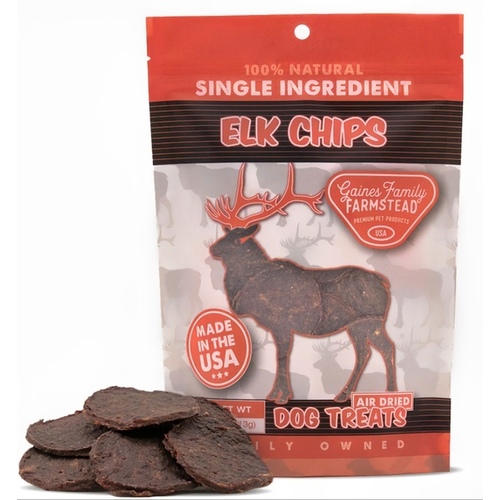 Gaines Pet Treats 08601098 ELK CHIPS 4OZ GAINES PET