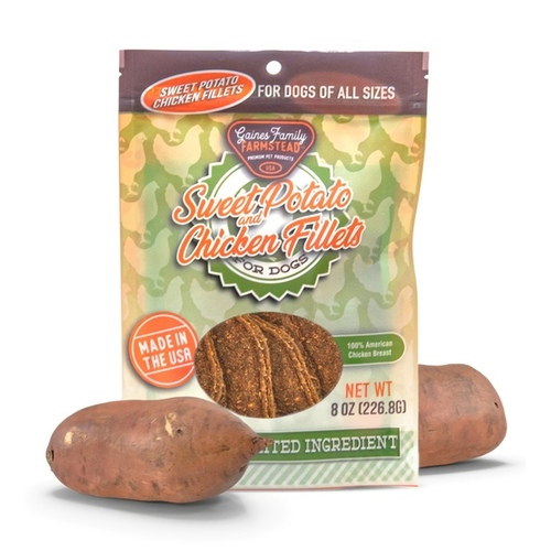 Gaines Pet Treats 08601085 SWEET POTATO & CHICKEN FILLET GAINES PET