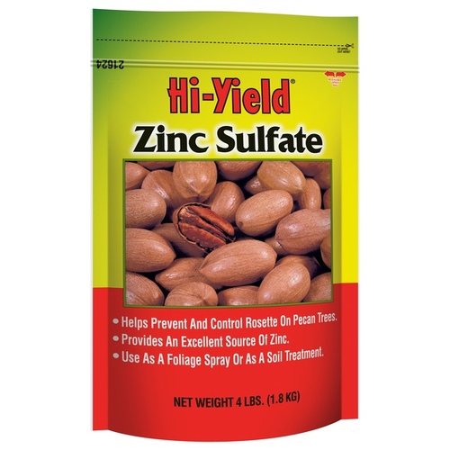 Hi-Yield 21624 Plant Food ZINC SULFATE Granules 4 lb