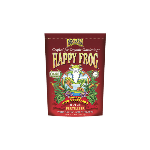 Happy Frog Tomato & Vegetable Fertilizer, 5-7-3 Formula, 4-Lbs.