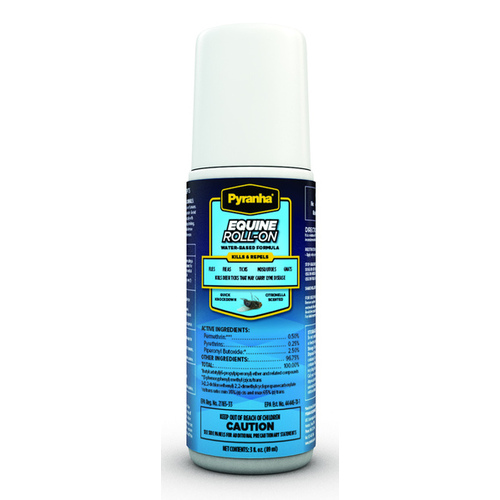 PYRANHA EQUINE FLY REPELLENT ROLL-ON 3 OZ