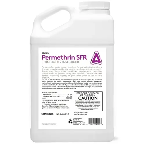 Martin's 82004506 Permethrin SFR Termiticide/Insecticide 1-Gallon Concentrate Amber