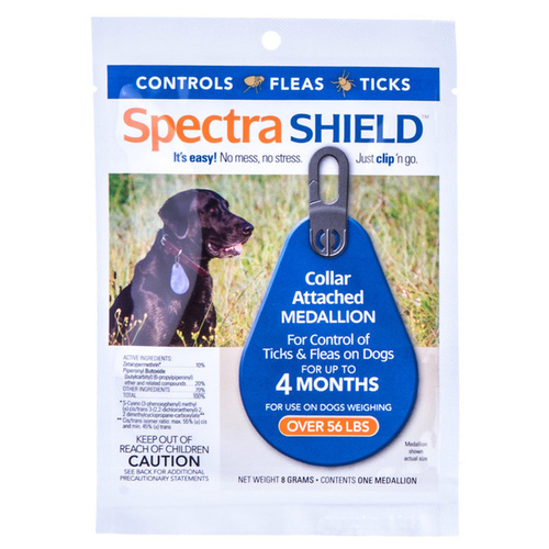 SPECTRA SHIELD FLE & TICK COLLAR FOR DOGS - LARGE 56+ LBS