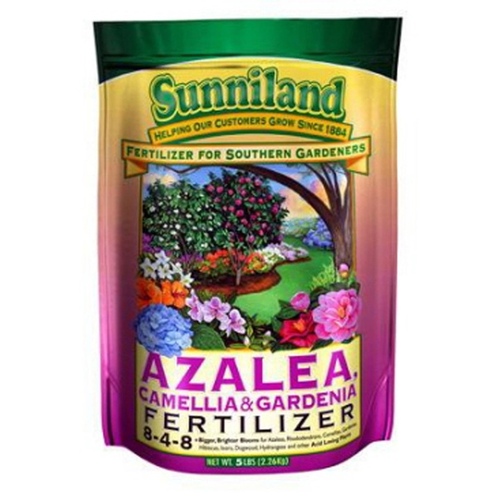 Sunniland 122408 Plant Fertilizer Azaleas/Camellias/Gardenias 8-4-8 20 lb