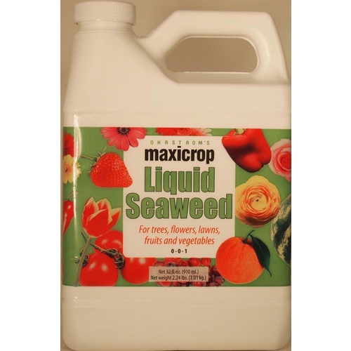 Maxicrop, U.S.A. Inc 13802161 Maxicrop Liquid Seaweed Fertilizer Quart 0-0-1