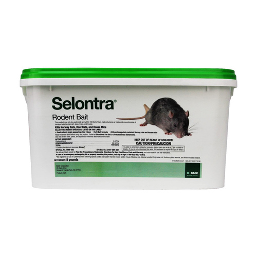 BASF 59014503 Selontra Rodent Bait 8-lbs