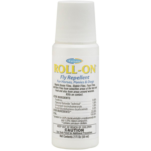 Roll-On Fly Repellent for Horses 2-oz