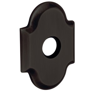 3-19/20" Arch Single Passage Rose Oil Rubbed Bronze Finish