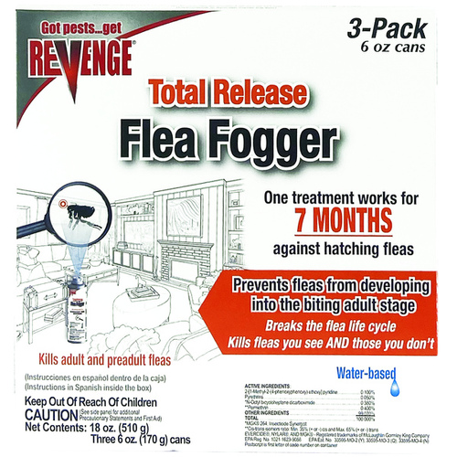 Bondine Products Total Release Flea Fog 6oz 3pk