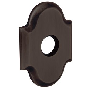 3-19/20" Arch Privacy Rose Pair Venetian Bronze Finish