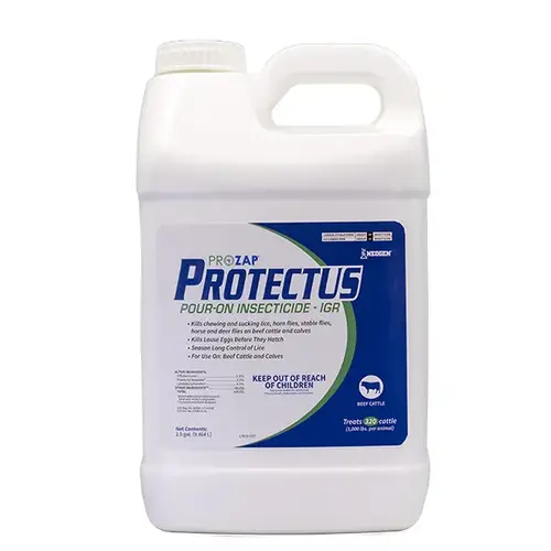 ProZap Protectus Pour-On Insecticide IGR - 2.5 Gallons