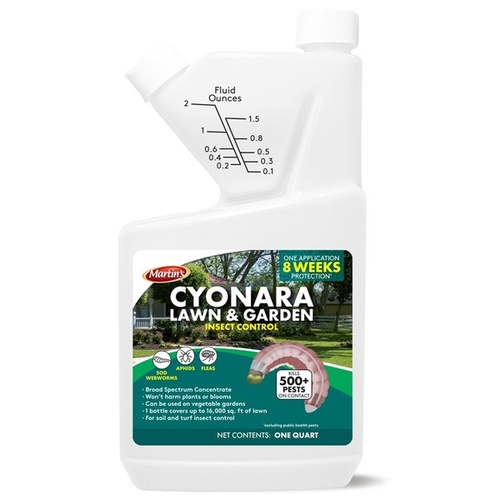 Martin's 82031984 Control Solutions Cyonara Lawn & Garden Concentrate Translucent White