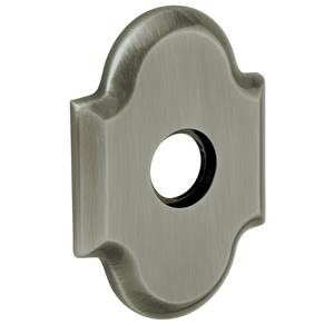 3-19/20" Arch Single Dummy Rose Antique Nickel Finish