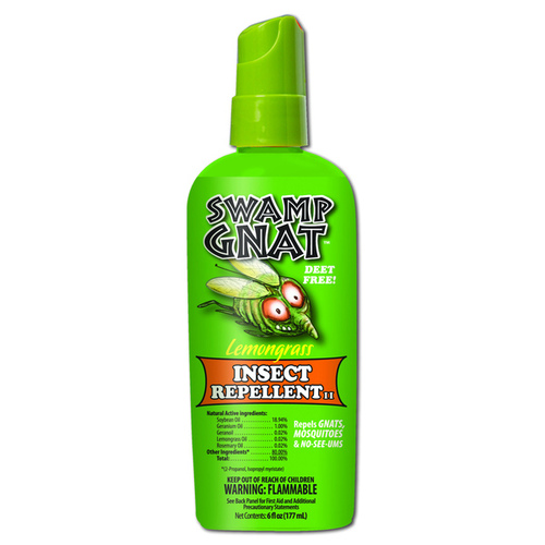 Harris SNAT-6 Swamp Gnat Insect Repellent, Liquid, Lemongrass
