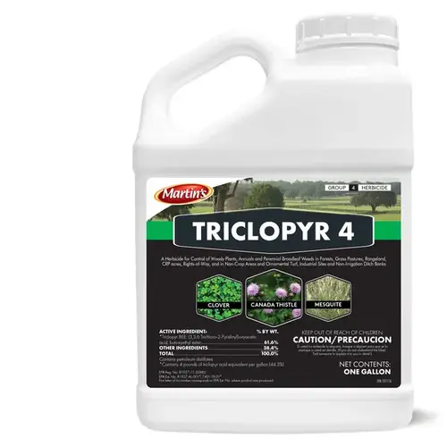 Martin's 82210017 Herbicide Triclopyr 4 Brush and Weed Concentrate 1 gal Amber