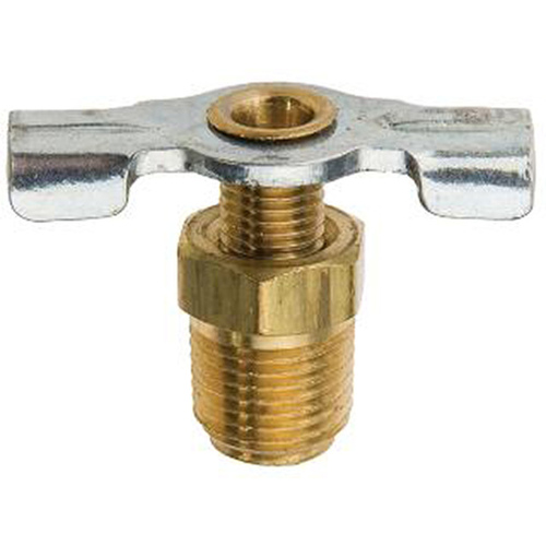 JMF COMPANY 47090 Needle Drain Valve 1/4" Brass