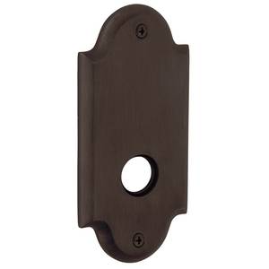 5-9/10" Arch Privacy Rose Pair Venetian Bronze Finish