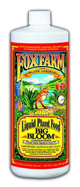 FoxFarm FX14002 790102 Plant Food, 1 qt, Liquid, 0-0.5-0.7 N-P-K Ratio