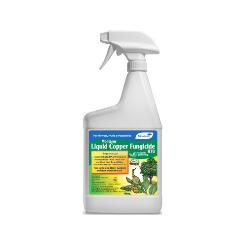 Monterey LG3154 Disease and Fungicide Control Liquid-Coppper Organic Liquid 1 qt