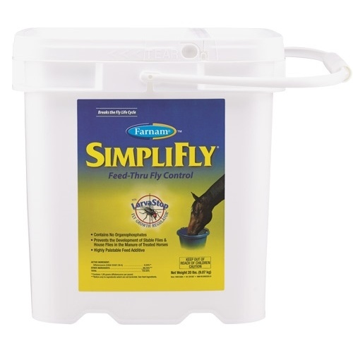 Farnam SimpliFly Feed-Thru Fly Control, 50 lb. Pail