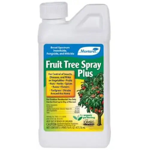 Insect Killer Fruit Tree Spray Plus Organic Liquid Concentrate 1 pt