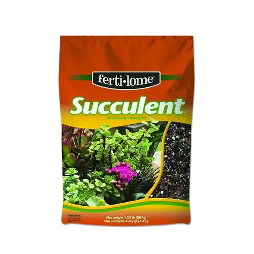 LAMBERT PEAT MOSS INC 13732622 Fertilome Succulent Mix - 4 dry quarts