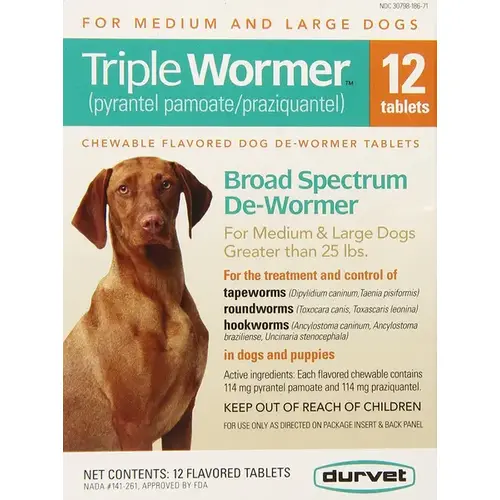 TRIPLE WORMER - MEDIUM & LARGE