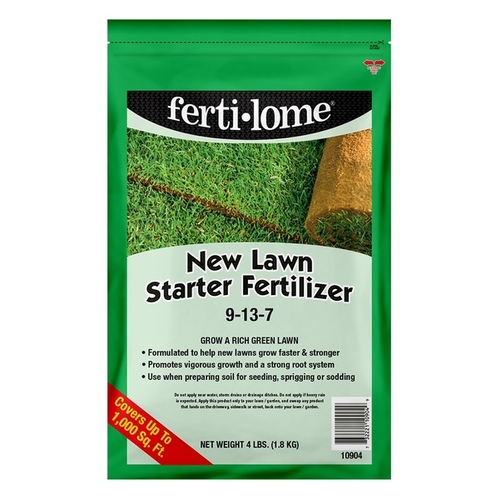 Lawn Fertilizer Lawn Starter For All Grasses 1000 sq ft