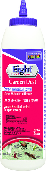 Bonide 784 Insect Control Garden Dust, Solid, 10 oz Bottle Beige/Tan