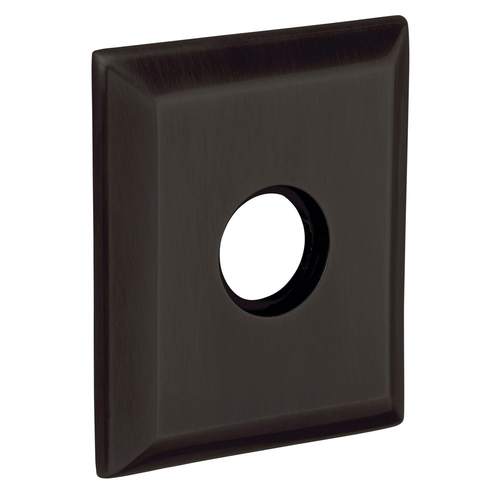 3-2/9" Square Single Dummy Rose Oil Rubbed Bronze Finish