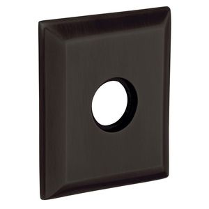 3-2/9" Square Passage Rose Pair Oil Rubbed Bronze Finish