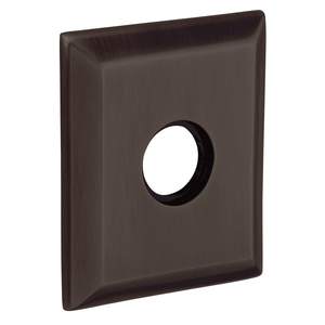 3-2/9" Square Privacy Rose Pair Venetian Bronze Finish