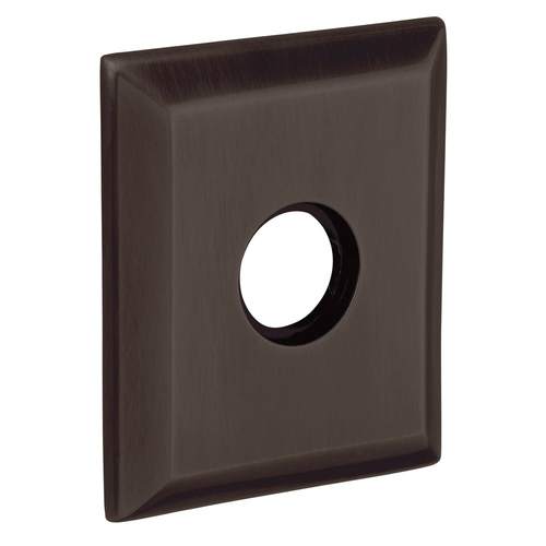 3-2/9" Square Passage Rose Pair Venetian Bronze Finish