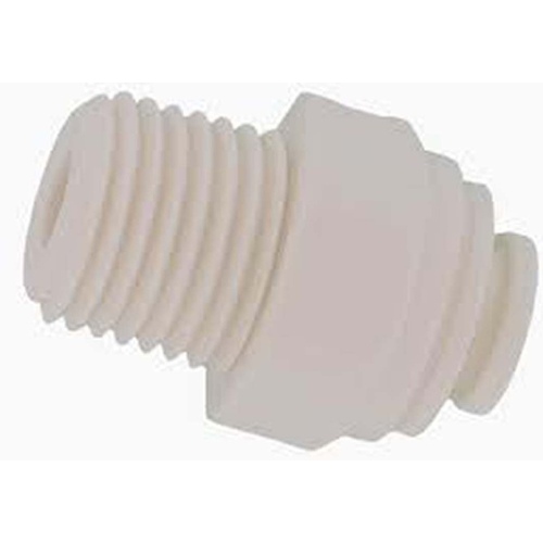 Pipe Connector, 1/4 in, FNPT, Polypropylene, 150 psi Pressure