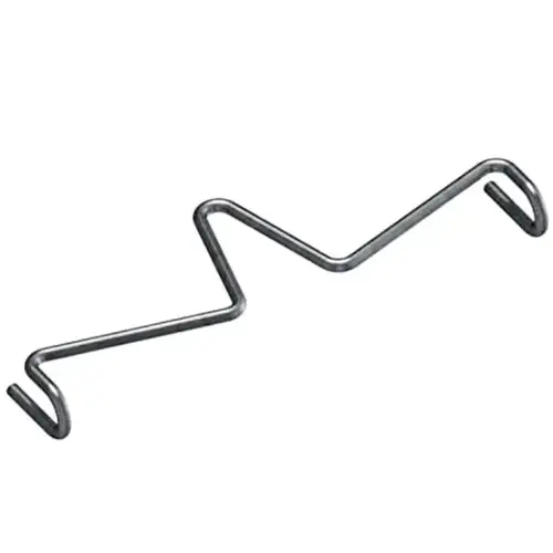 LockJawz TSWC-50 T-Post Clip 2" H X 10" W X 14" L 12 Ga. Silver Steel Silver