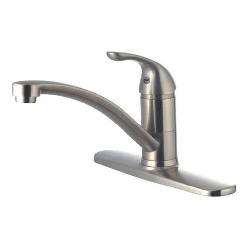 Two Handle High Arc Kitchen Faucet With Side Spray